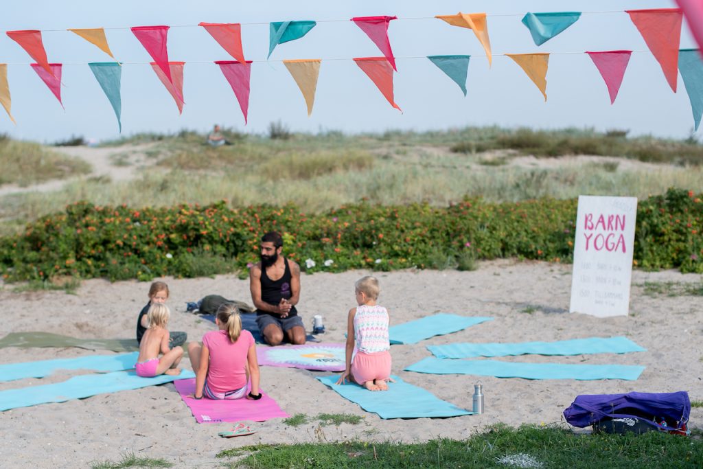 Barnyoga Ribban yogafestival